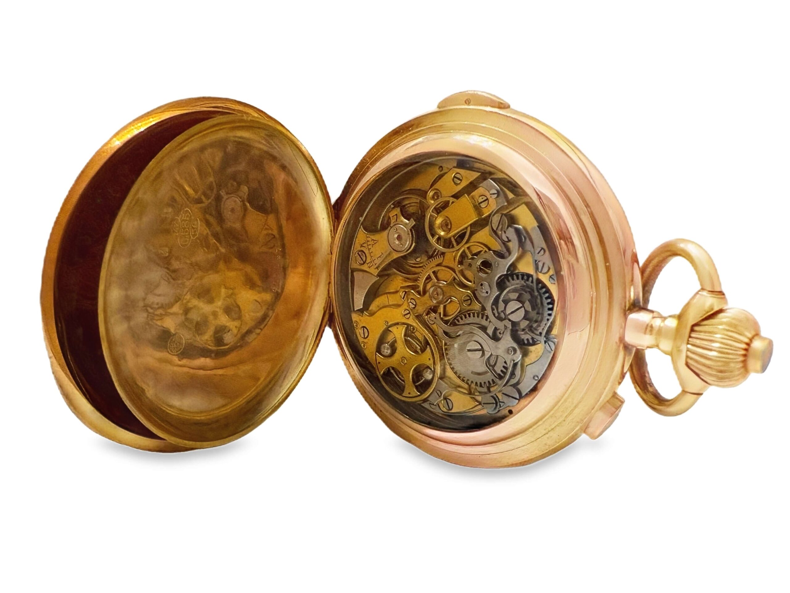 #169 Invicta LTD Taschenuhr Doppelmantel | Invicta LTD Pocket Watch Double Case - Image 4