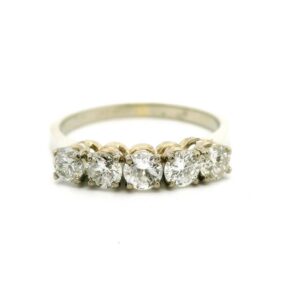#172 Ring Weißgold | White Gold Ring