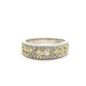 #18 Ring Weißgold und Gelbgold | Ring in White Gold and Yellow Gold