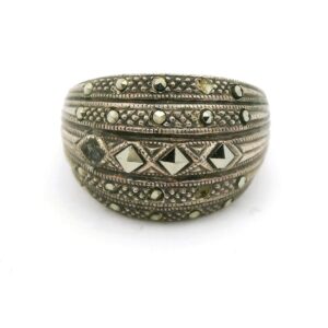 #181 Ring aus Silber mit Markasit | Ring in Silver with Marcasite