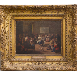 #185 M. Van Helmont, Innenansicht eines Gasthauses | M. Van Helmont, Interior of an Inn