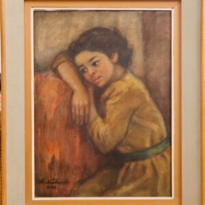 #195 A. Noel, Porträt eines Libanesischen Mädchens | A. Noel, Portrait of a Lebanese Girl