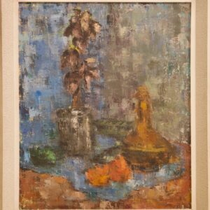 #196 Unbekannter Künstler, Abstraktes Gemälde | Unknown Artist, Abstract Painting