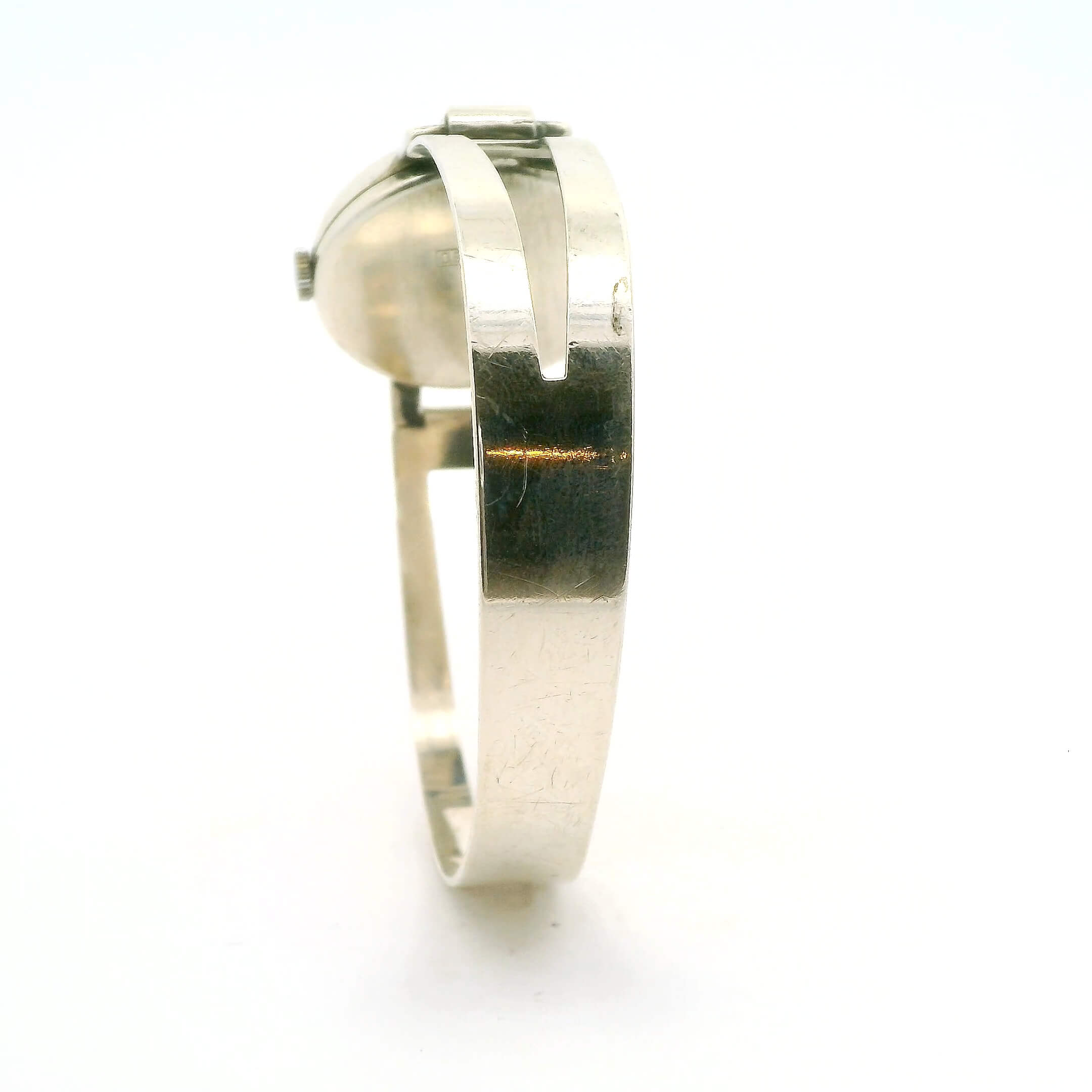 #200 Scheurle Uhr, Handaufzug, Silber | Scheurle Watch, Manual Winding, Silver - Image 3