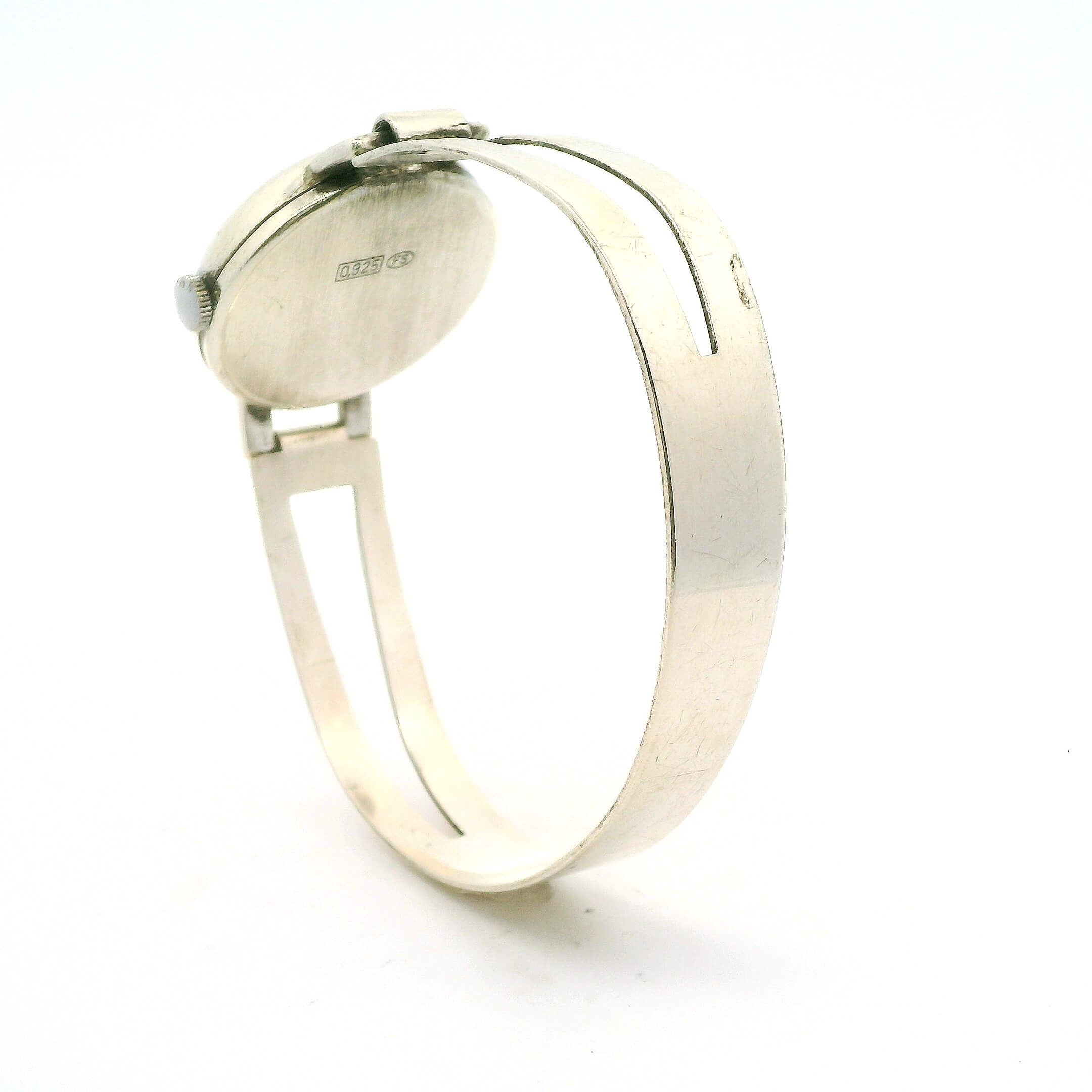 #200 Scheurle Uhr, Handaufzug, Silber | Scheurle Watch, Manual Winding, Silver - Image 5