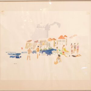 #201 El Bacha, Strandszene | El Bacha, Beach Scene