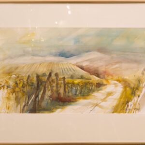 #202 Unbekannter Künstler, Weinlandschaft | Unknown Artist, Wine Landscape