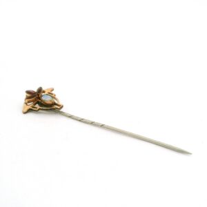 #242 Schmucknadel im Jugendstil aus Gelbgold | Jewelry Pin Art Nouveau in Yellow Gold