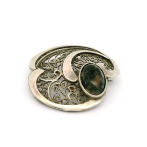 #262 Brosche Silber  | Brooch Silver