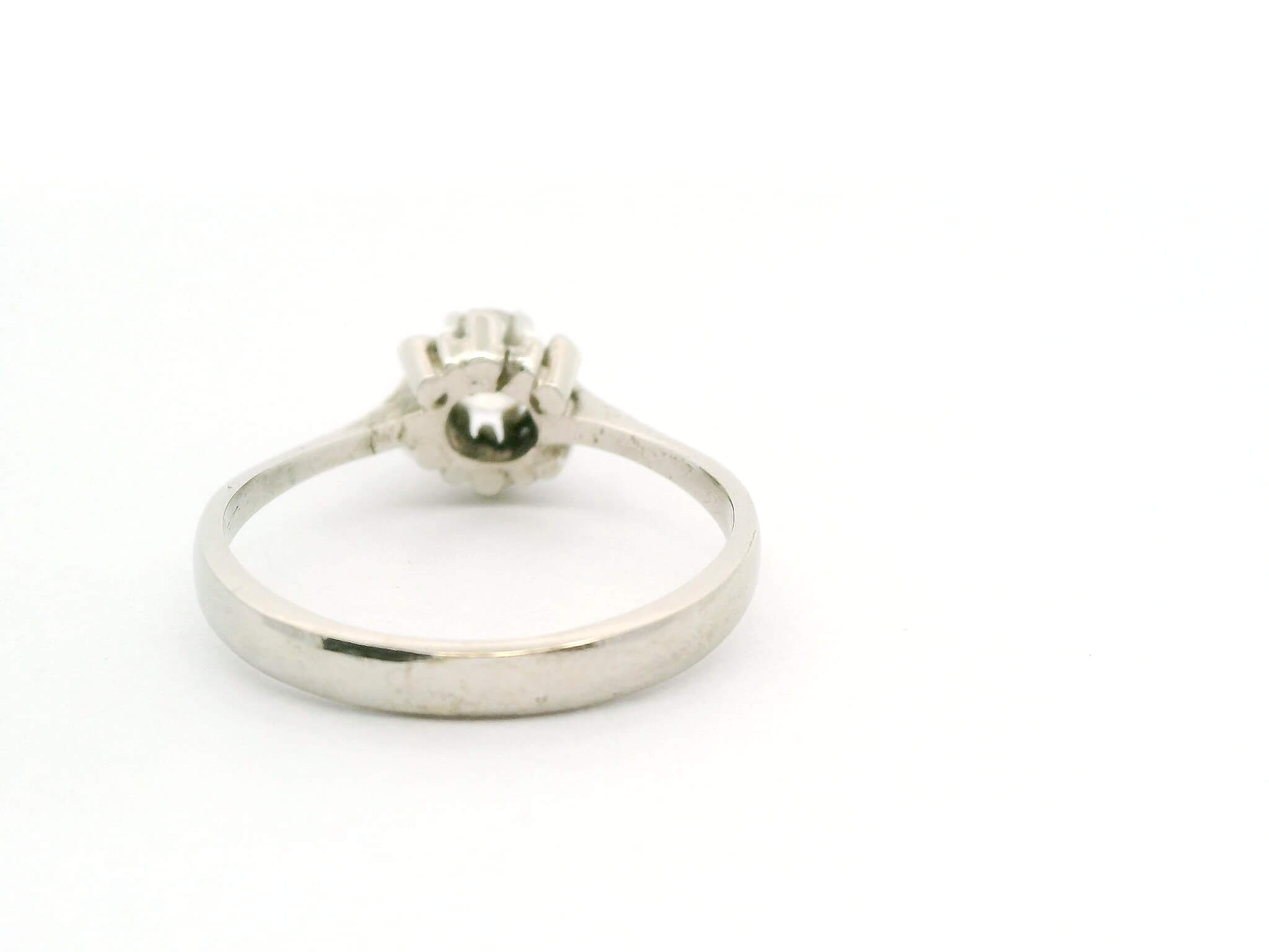 #267 Ring aus Weißgold mit Brillant | Ring White Gold with Diamond - Image 4