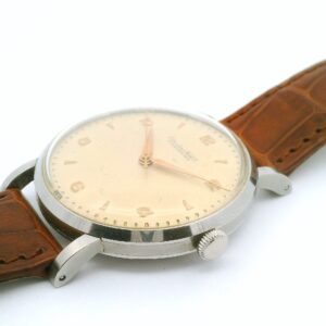 #273 Armbanduhr Longines Conquest aus Stahl mit Lederband | Wristwatch Longines Conquest Steel with Leather Strap