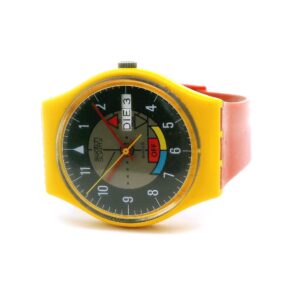 #278 Armbanduhr Swatch, bunt | Wristwatch Swatch Multicolor