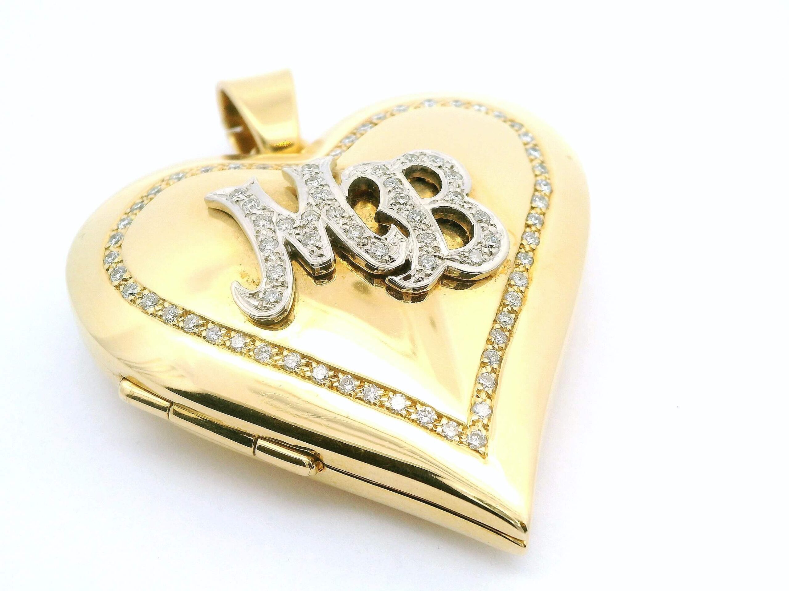 #287Anhänger aus Gelbgold mit Brillanten | Pendant Yellow Gold with Diamonds