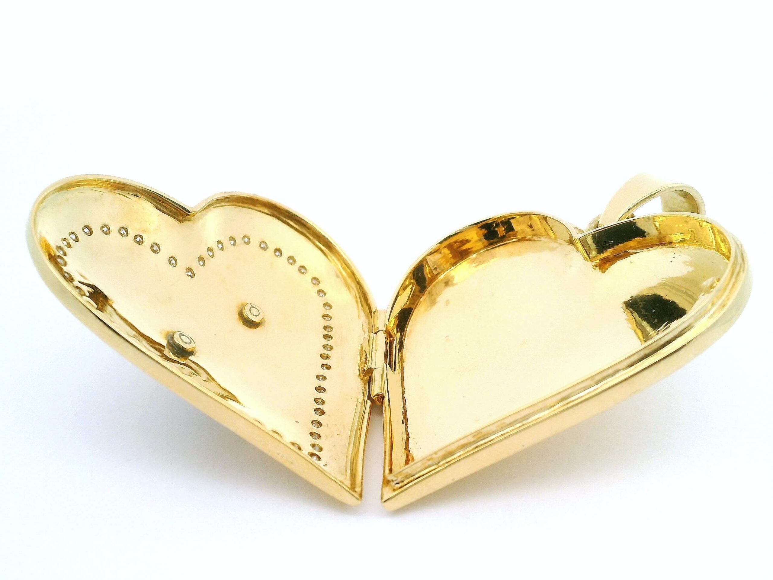 #287Anhänger aus Gelbgold mit Brillanten | Pendant Yellow Gold with Diamonds - Image 4