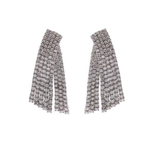 #307Ohrclipse aus Weißgold mit Brillanten | Earrings In White Gold With Brilliant-Cut Diamonds