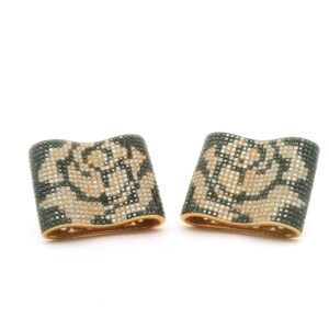 #310Ohrclipse aus Rotgold mit Brillanten | Earrings In Rose Gold With Brilliant-Cut Diamonds