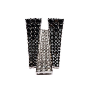 #314Ohrclipse aus Weißgold mit Brillanten | Earrings In White Gold With Brilliant-Cut Diamonds