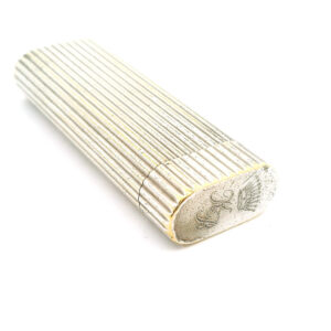 #350Cartier-Feuerzeug versilbert | Cartier Silver-Plated Lighter