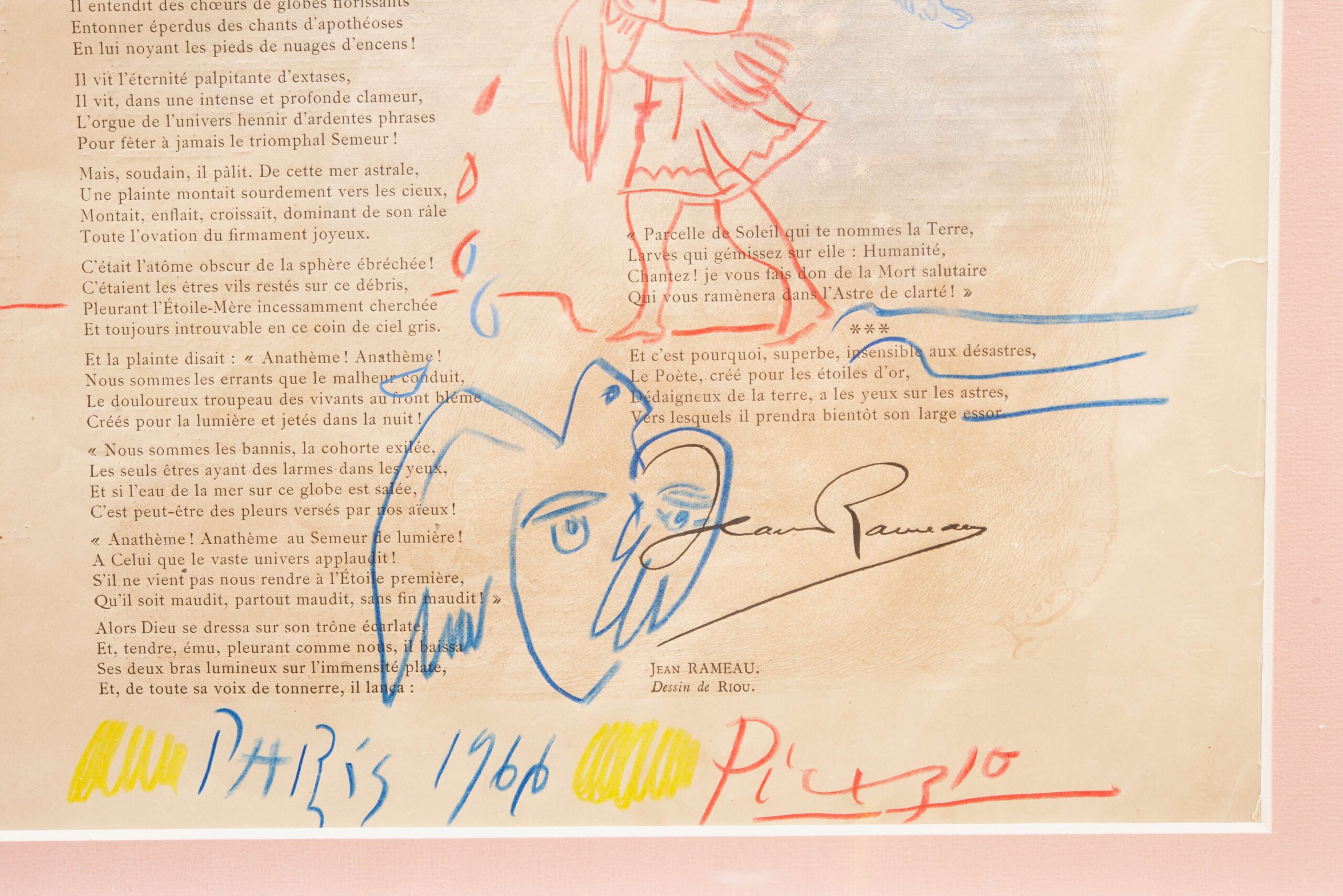 #351Picasso*-Zeichnung auf Le Figaro Illustriertes Zeitungsblatt von 1885 | Picasso* Drawing On Le Figaro Illustrated Newspaper Page From 1885 - Image 5