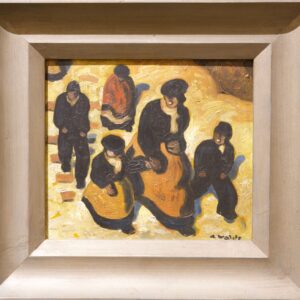 #353Alfons Walde* - Kirchgang  | Alfons Walde* – Church Procession