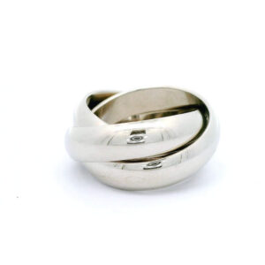 #36 Dreiteiliger Ring Weißgold | Three-piece White Gold Ring
