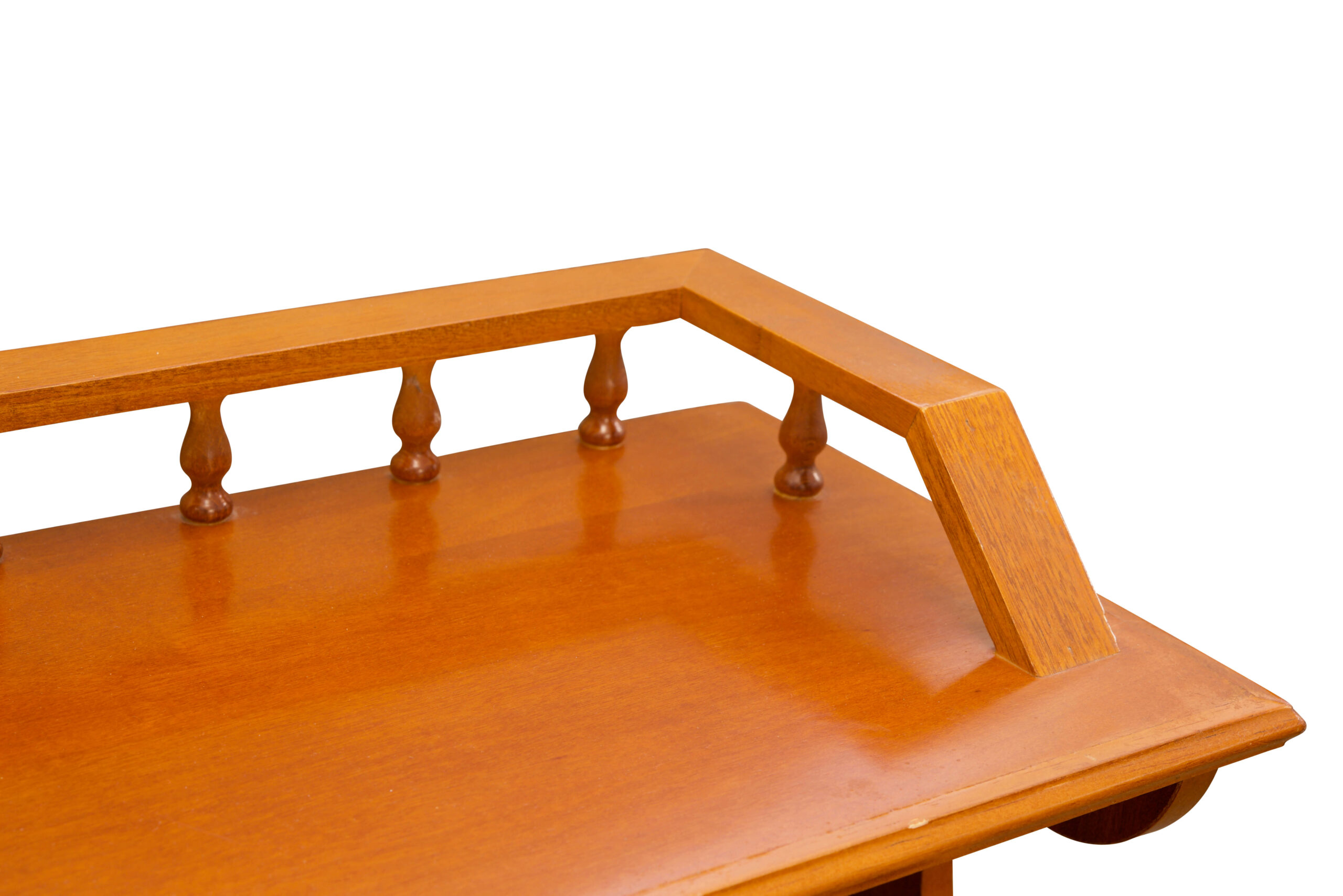 #46 Schreibtisch, aus Holz | Desk, Made Of Wood - Image 4