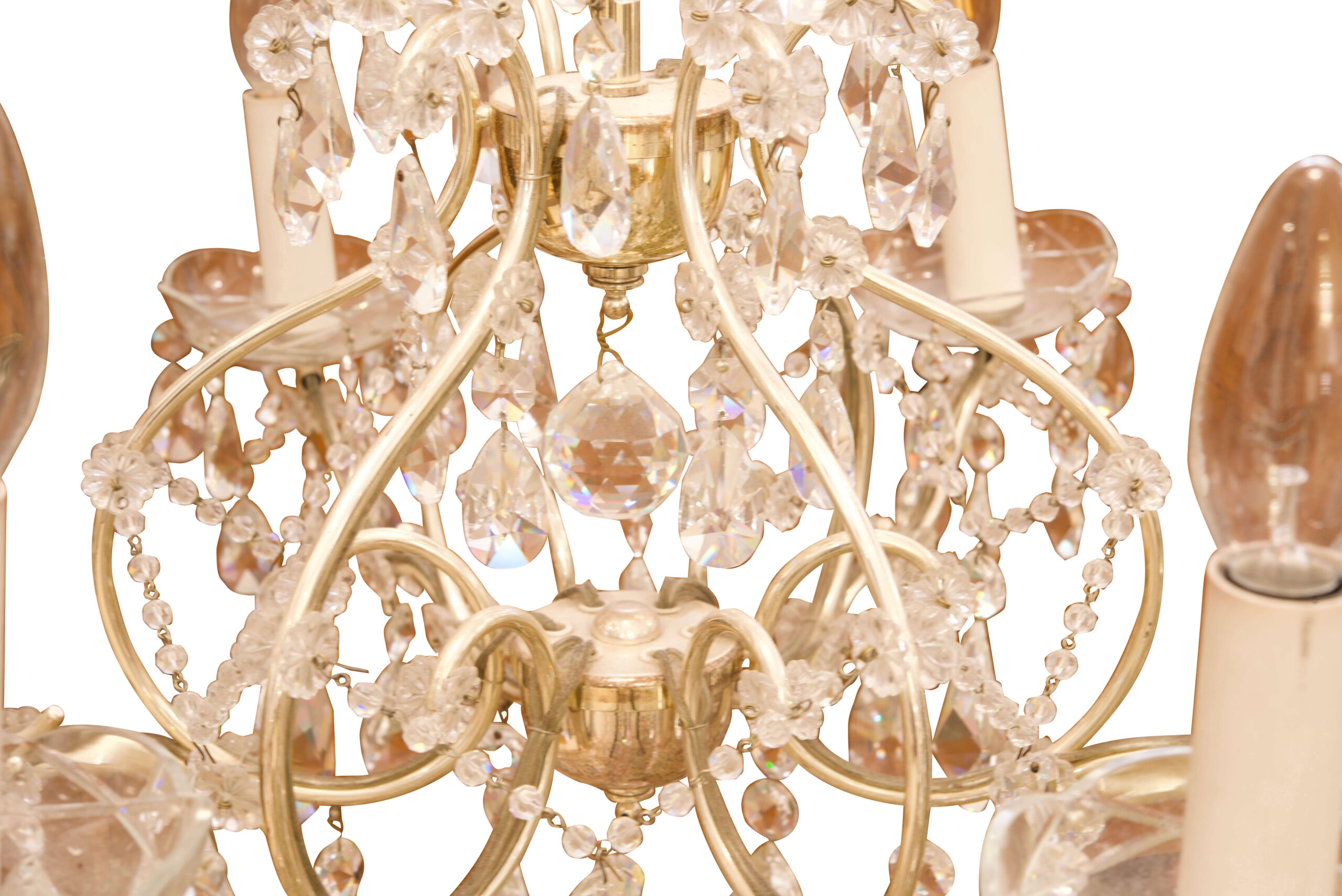 #49 Kristallluster, 6-armig | Crystal Chandelier, Six-Armed - Image 3