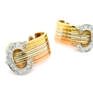 #54 Ohrclipse Gelbgold, Weißgold und Rotgold | Ear Clips in Yellow Gold, White Gold, and Rose Gold
