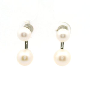 #56 Ohrstecker Weißgold | White Gold Stud Earrings