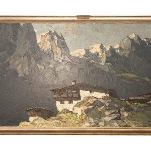 #59 Oskar Mulley (1891–1949), Bergbauernhaus | Oskar Mulley (1891–1949), Alpine Farmhouse