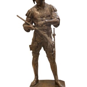 #6Bronzefigur eines Soldaten | Bronze Figure Of A Soldier