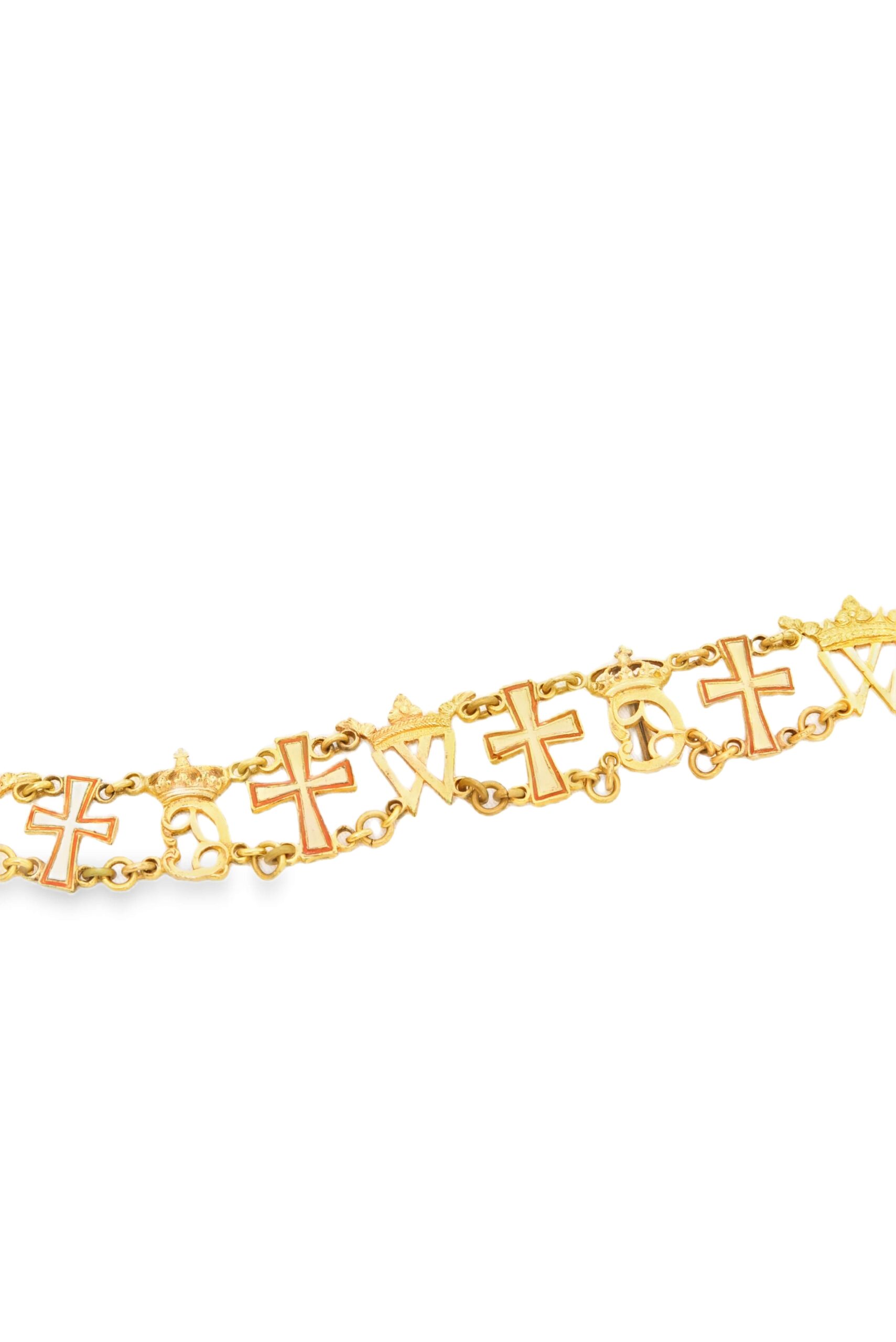 #61 Orden von Dannebrog, Kettenorden, um 1780 | Order Of Dannebrog, Collar Order, Circa 1780 - Image 3