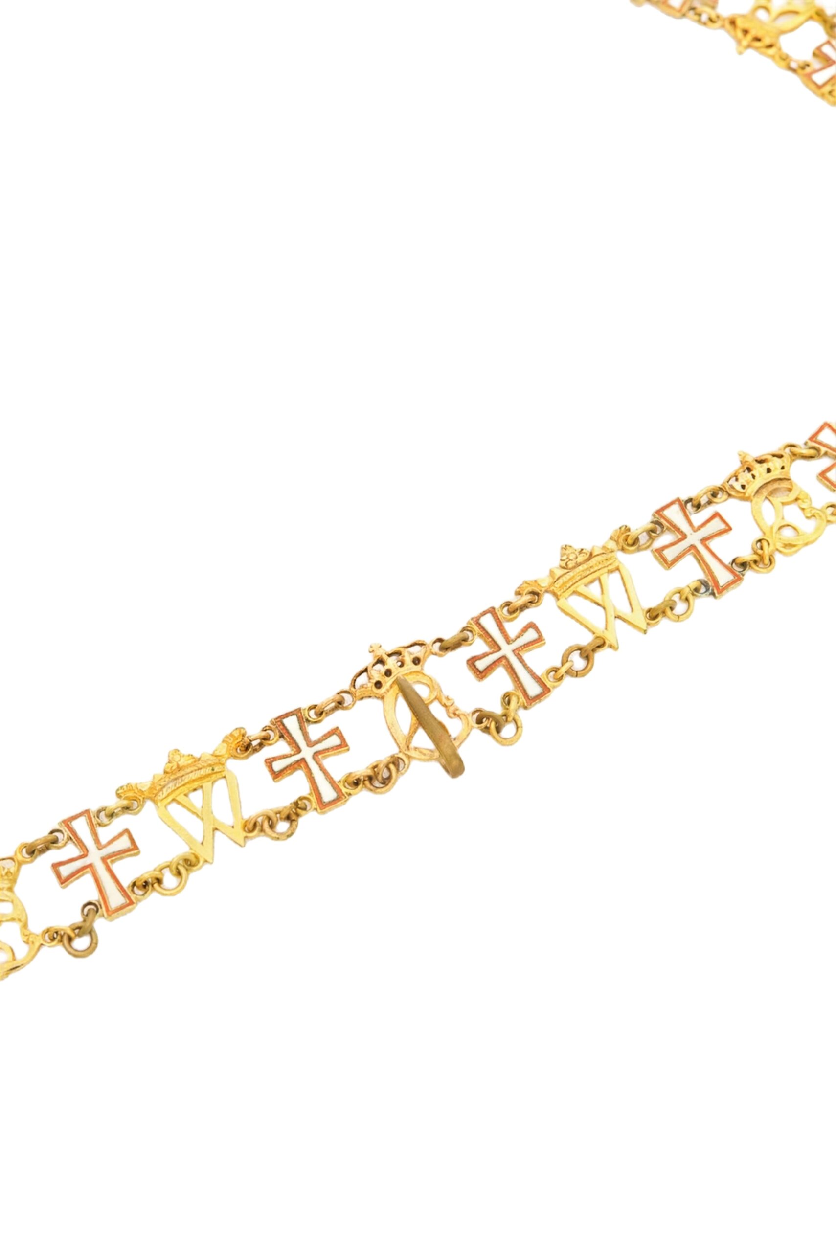 #61 Orden von Dannebrog, Kettenorden, um 1780 | Order Of Dannebrog, Collar Order, Circa 1780 - Image 4