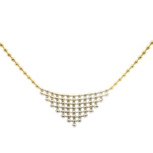 #62 Collier Gelbgold und Weißgold | Necklace in Yellow Gold and White Gold