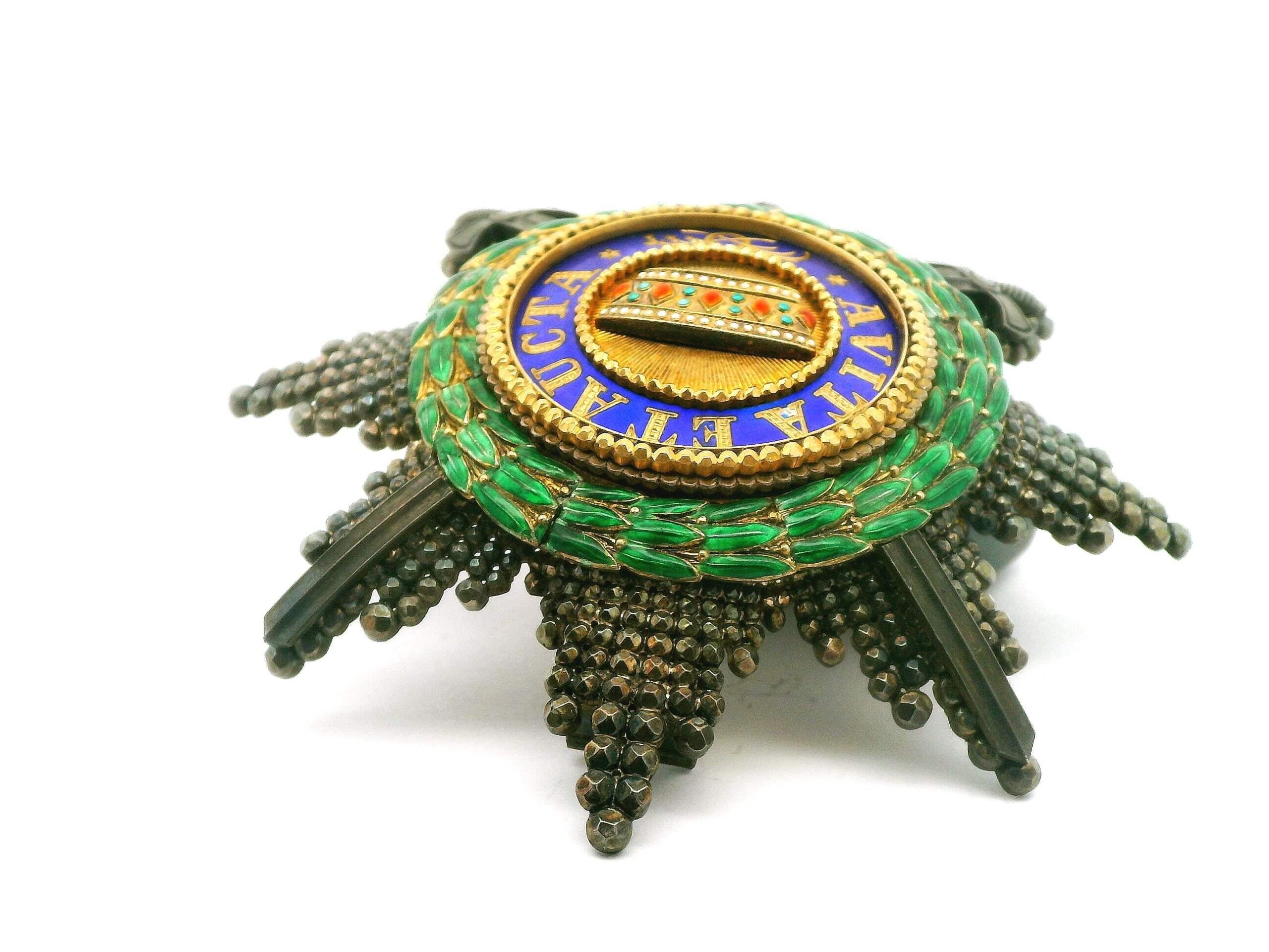 #66 Orden der Eisernen Krone, Bruststern, um 1955 | Order Of The Iron Crown, Breast Star, Circa 1955 - Image 2