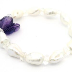 #67 Süßwasserkultur Perlenarmband | Freshwater Cultured Pearl Bracelet