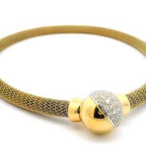 #72 Collier Gelbgold und Weißgold | Necklace in Yellow Gold and White Gold