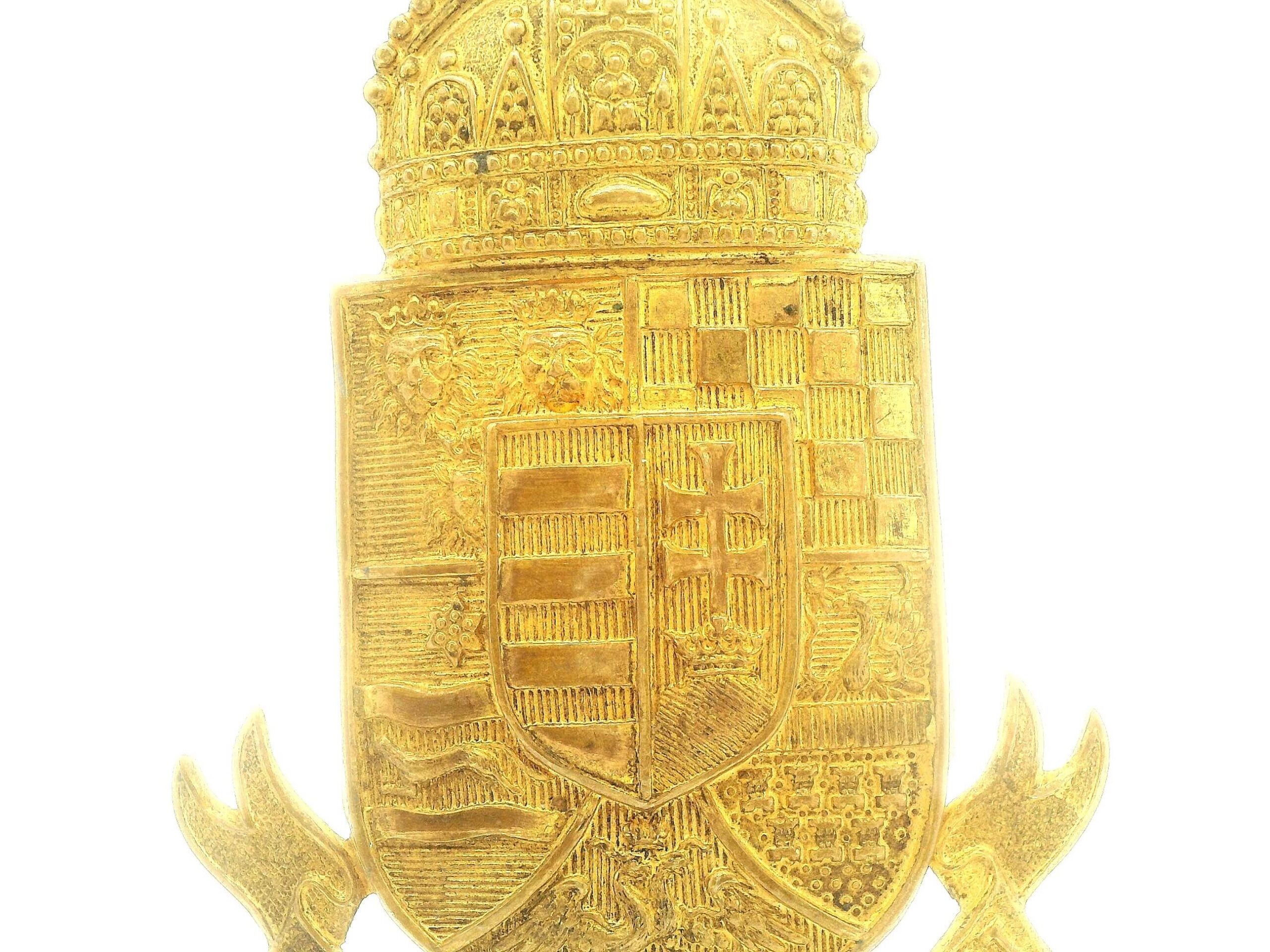 #72 Österreich, Kaiserreich – Koppelschließe und Tschako-Platte aus der Zeit des Ersten Weltkriegs | Austria, Empire – Belt Buckle And Shako Plate From The First World War Period - Image 2