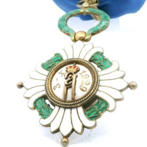 #78 Königreich Jugoslawien – Orden der Jugoslawischen Krone, 3. Klasse, um 1930 | Kingdom Of Yugoslavia – Order Of The Yugoslav Crown, 3rd Class, Circa 1930