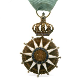 #87 Frankreich, Zweites Kaiserreich – Orden der Wiedervereinigung, Ritterkreuz, um 1870 | France, Second Empire – Order of the Reunion, Knight’s Badge, circa 1870