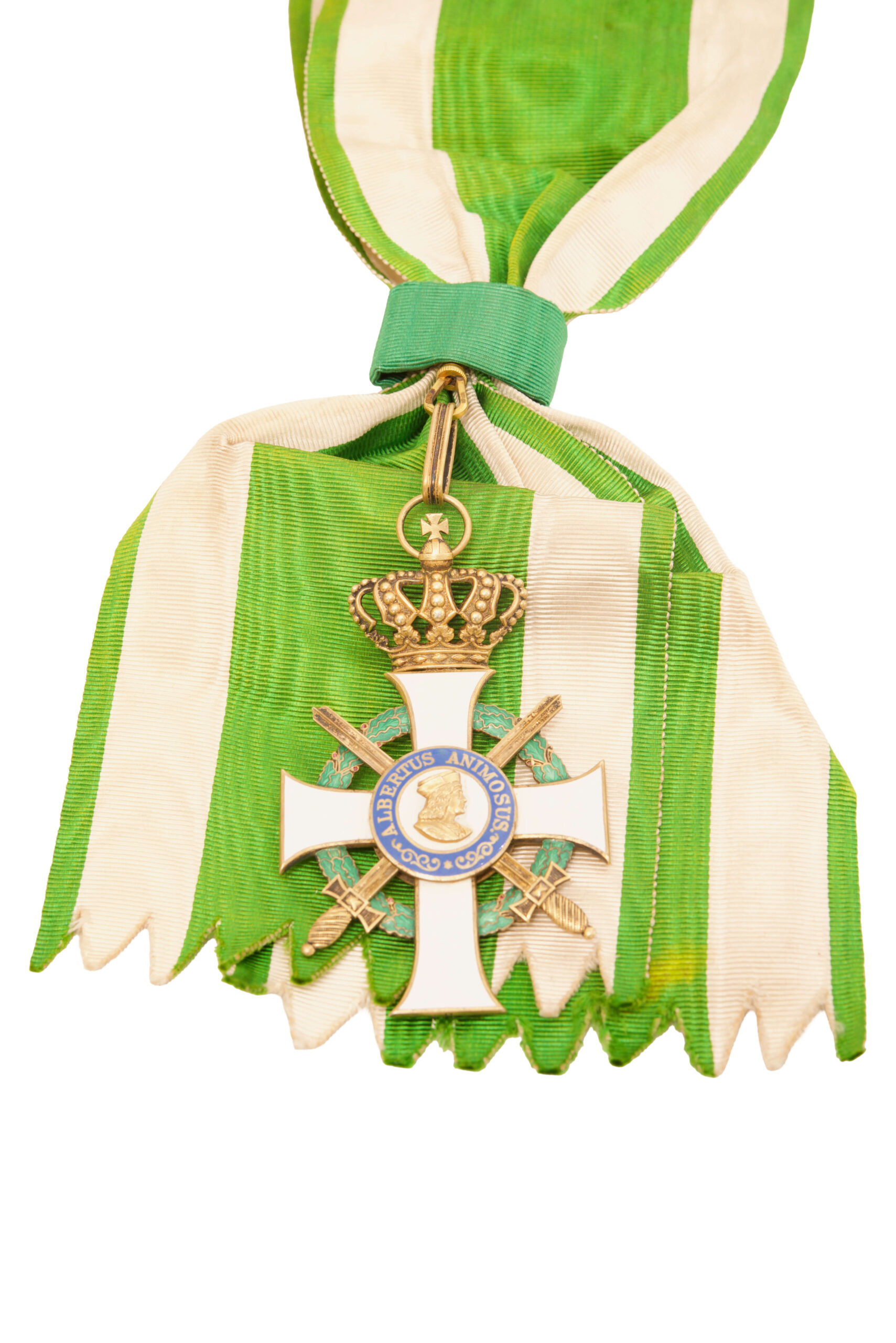#88 Sachsen, Königreich – Albrechts-Orden, Großkreuz mit Schwertern, von Scharffenberg, Dresden, um 1916 | Saxony, Kingdom – Albrecht Order, Grand Cross with Swords, by Scharffenberg, Dresden, circa 1916 - Image 2