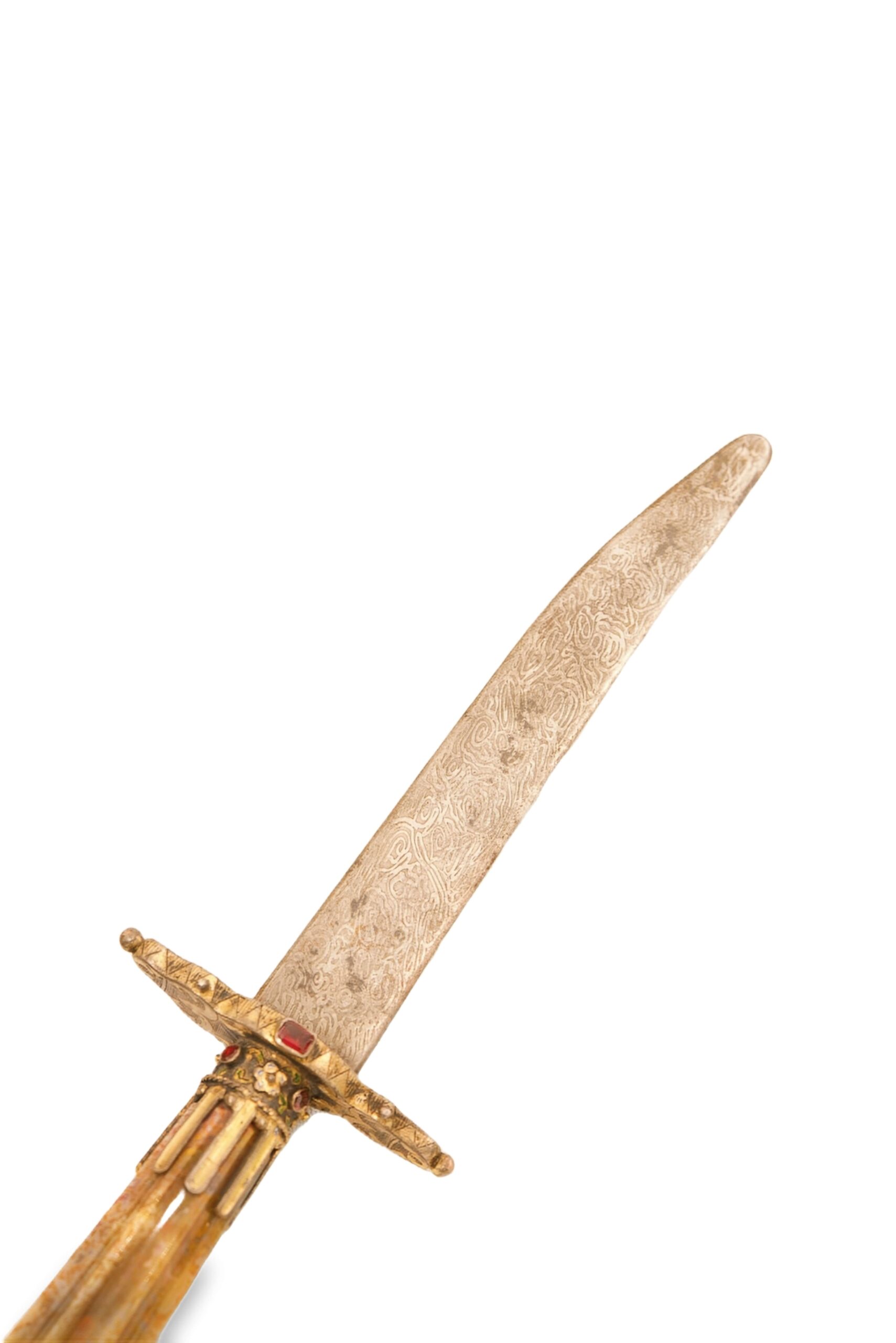 #95 Türkei, Osmanisches Reich. Seltener und Prunkvoller Präsentationsdolch mit Damastklinge, um 1860 | Turkey, Ottoman Empire. Rare And Ornate Presentation Dagger With Damascus Blade, Circa 1860 - Image 3