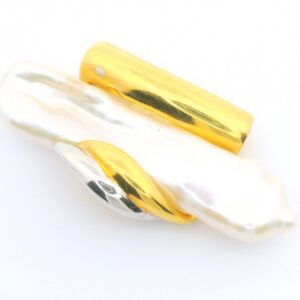 #98 Anänger Gelbgold und Weißgold | Pendant in Yellow Gold and White Gold