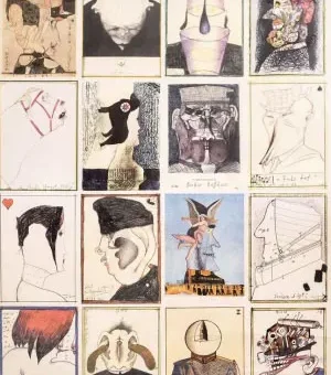 Bildcollage mit unterschiedlichen Zeichnungen