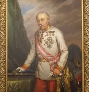 Gemälde eines österreichischen Kaisers oder Königs